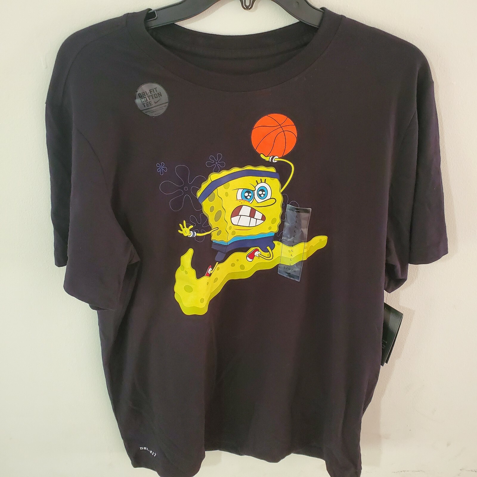 kyrie x spongebob shirt