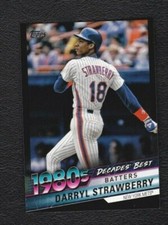 2020 Topps Series 1, 2 & Update Inserts Decades' Best Decades Next, Choice