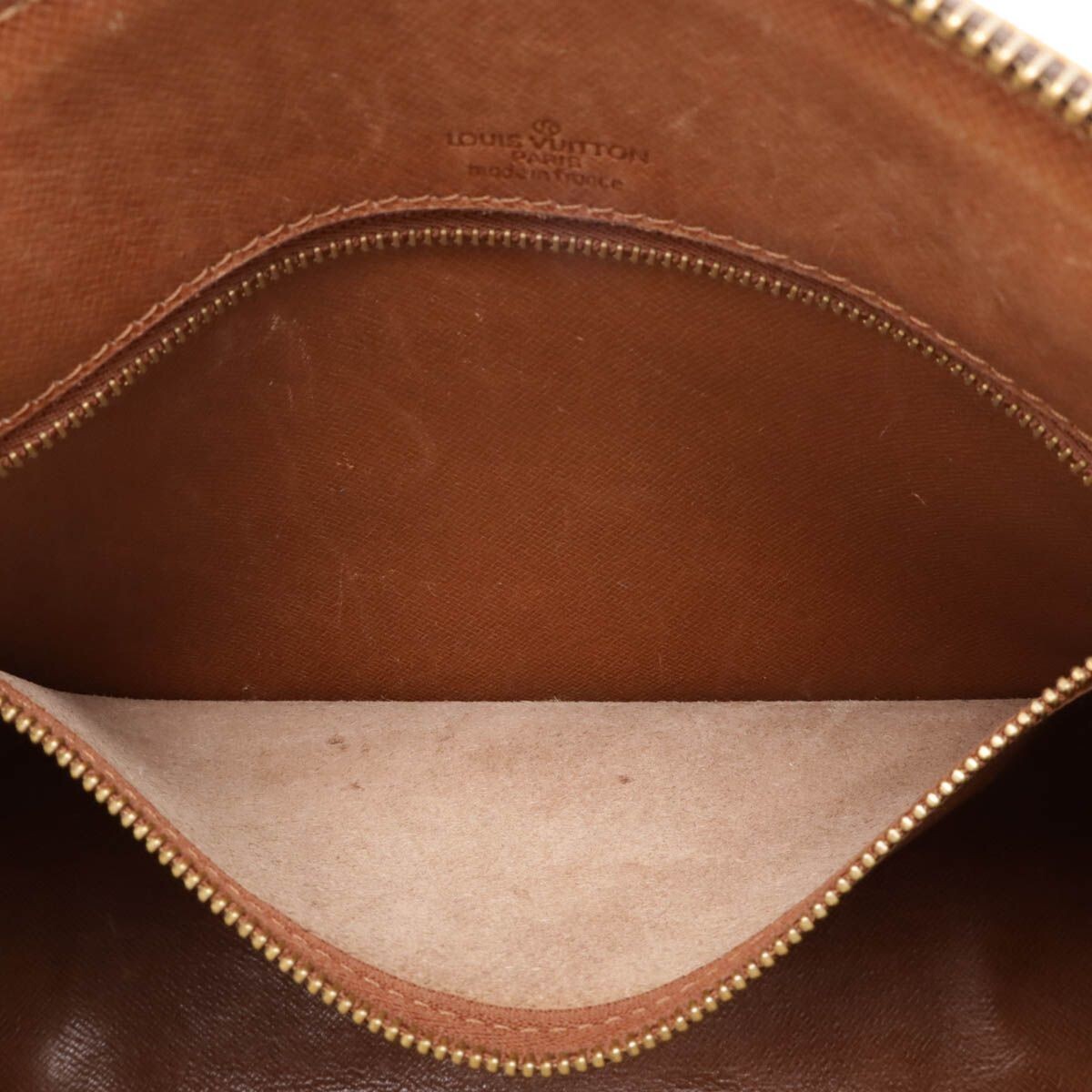 Authentic LOUIS VUITTON Monogram Choulerie Bag Brown M51348 from