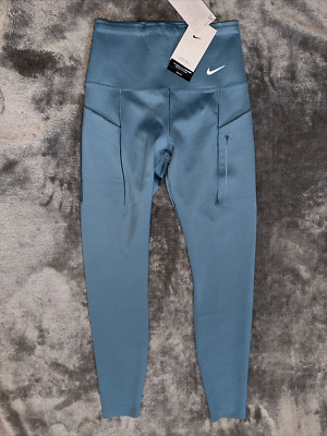 Women s S Small ~ Nike Go Leggings Firm-Support High-Waisted Full-Length Pockets