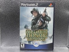 PlayStation 2 PS2 Medal Of Honor Frontline Tested & Working Manual Video Game