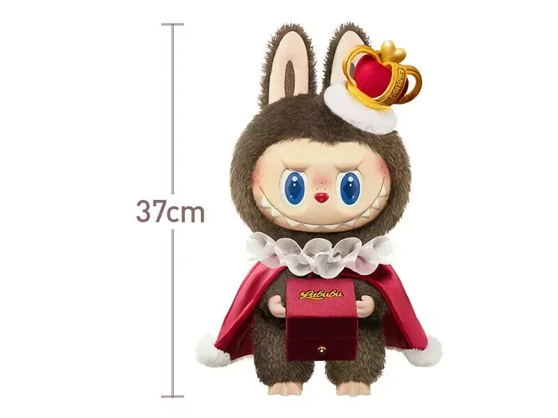 POP MART THE MONSTERS Let's Checkmate Plush Toy LABUBU KING