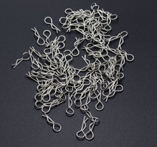 Pack of 1/8 1/10 1/16 RC Body Shell R Clips Pins Stainless Steel - UK Stock