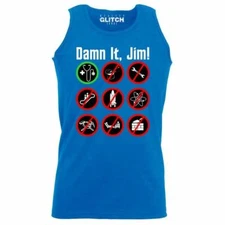 Damn It Jim Men's Vest - Star Trek Captain Kirk Bones Trekkie Spock Enterprise