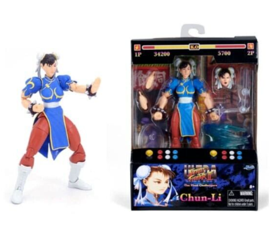 Jada Toys Ultra Street Fighter Ii: The Final Challengers Actionfigur Chun-Li-image