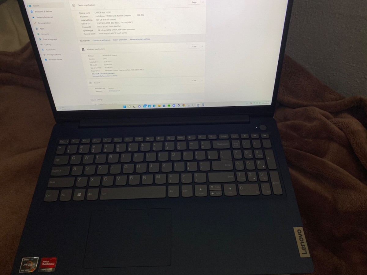Lenovo IdeaPad 3 15ALC6 (AMD Ryzen 7 5700U 1,8GHz) (15.6