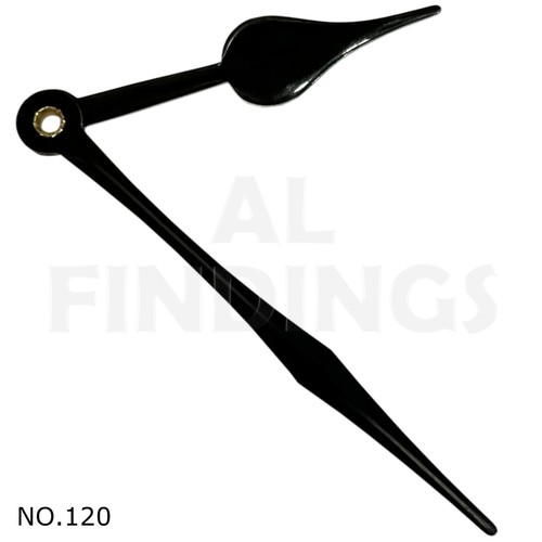 New Press Fit 2x Quartz Metal Clock Hands For Movements Hand Holes 3.1mm & 5.0mm - Picture 44 of 85