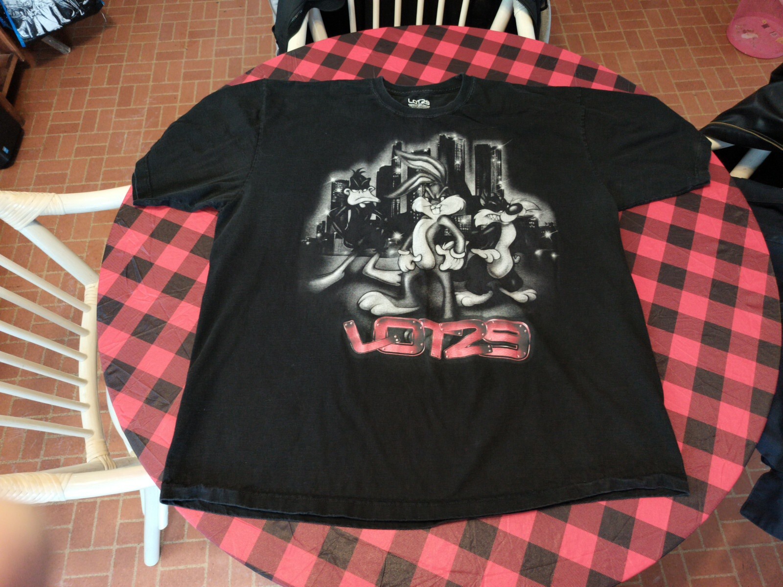 Vintage Lot 29 Looney Tunes Bugs Bunny T Shirt XXL Graphic Y2K