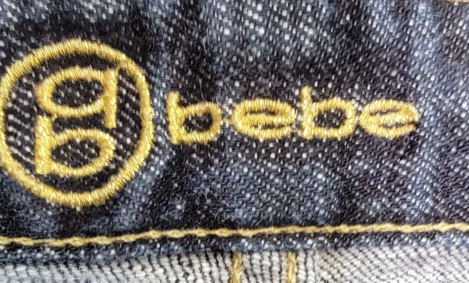 Pantalones cortos Bebe para mujer talla 28 azul jean Foto 2 de 4