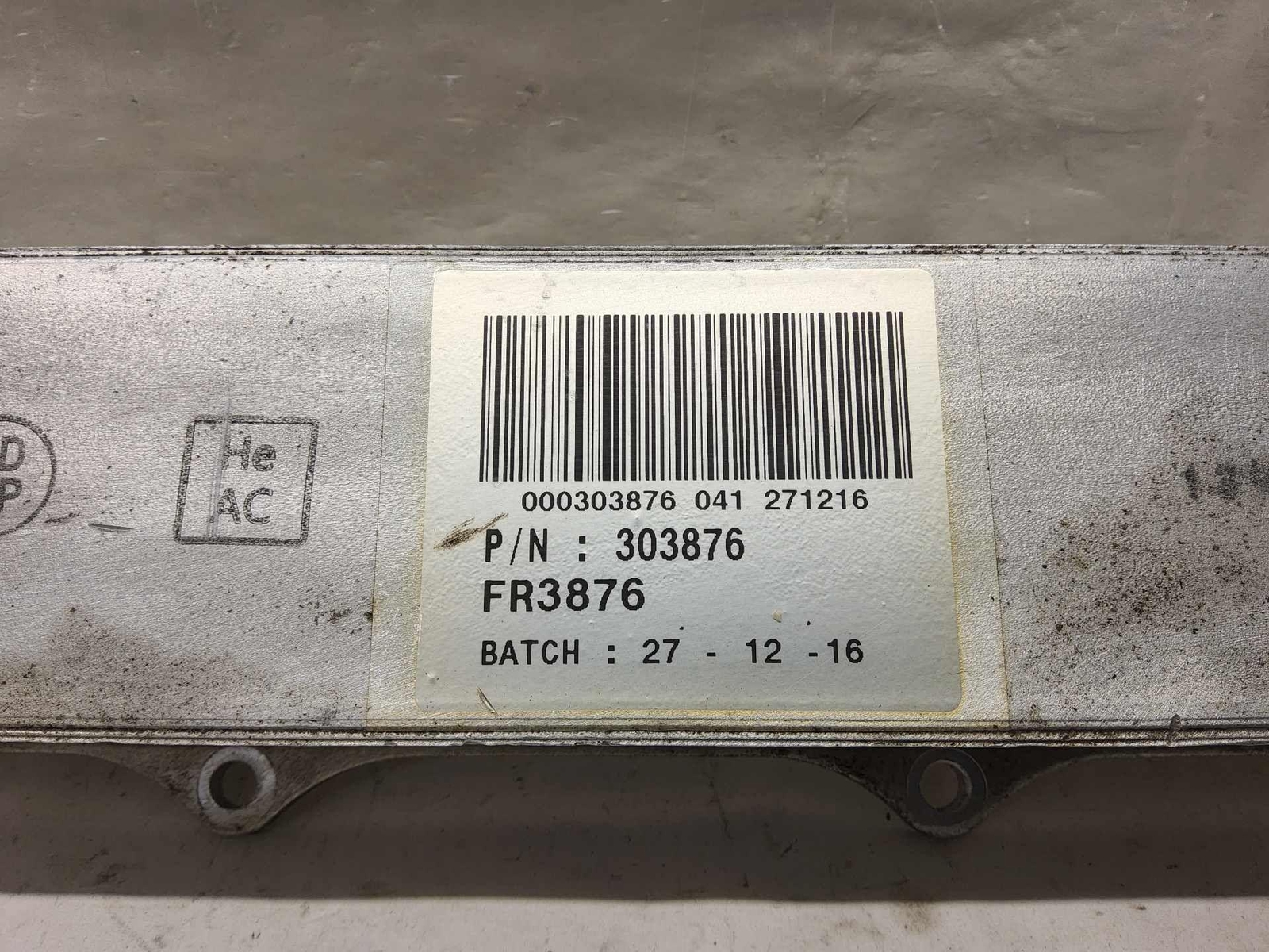 Oil Cooler 303876 MASERATI LEVANTE 20