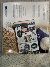 Creative Memories Custom Cutting System 4 Oval Patterns Sizing Template NEW