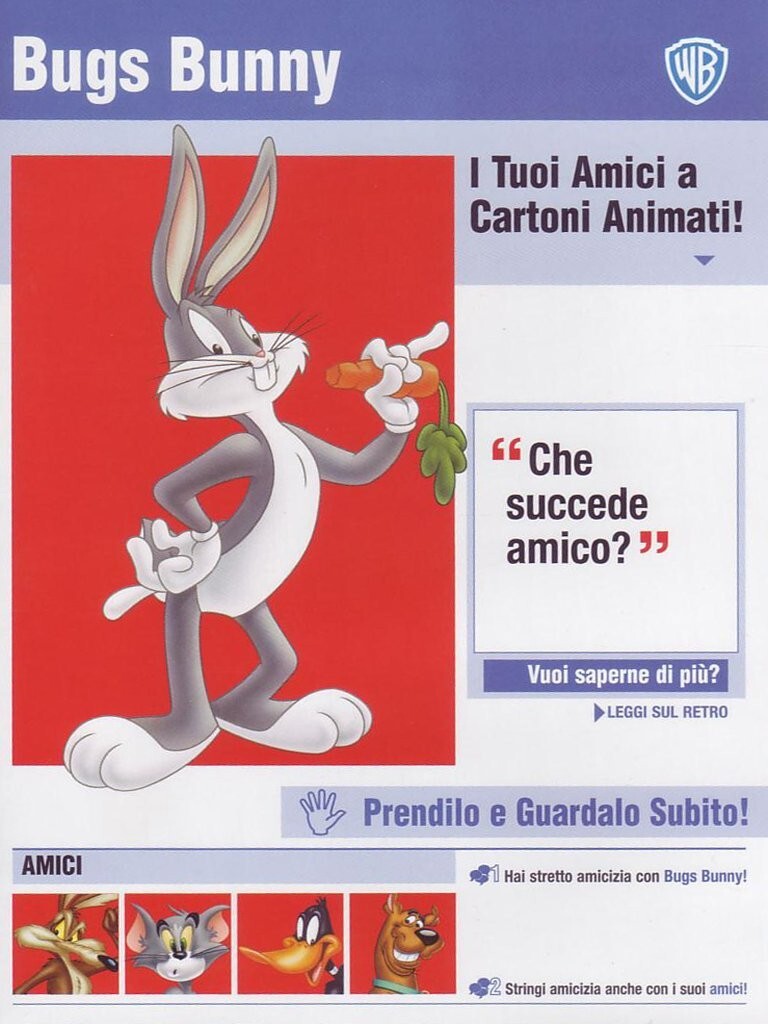 BUGS BUNNY – I TUOI AMICI A CARTONI ANIMATI – ITA – ENG – DVD