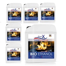 120 Liter  Bioethanol Premium 100% für Bio Alkohol für Kamin