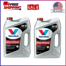 2 Pack, Valvoline Full Synthetic High Mileage with MaxLife Technology 10W-30 Mot