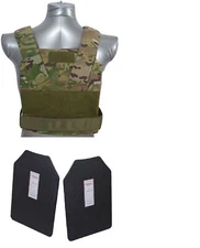 Tactical Scorpion Body Armor Bobcat 11x14 Concealable Level IIIA Hard  Multicam