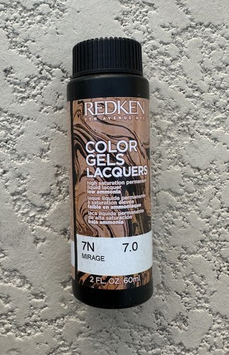 Redken Farbgele Lacke permanente flüssige Farbe 2 oz - 7N Mirage Neu
