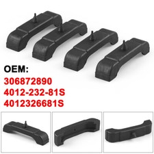 4pcs Rubber 3 Core Radiator Mounting Cushions/Support Pads for 1968-1981 GM