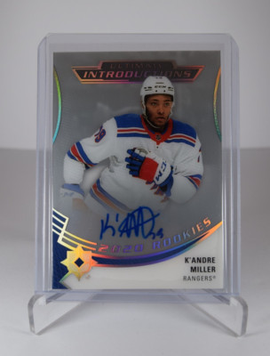 2020-21 UD Ultimate Collection Ultimate Introductions K'Andre Miller RC Auto