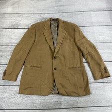 Chaps Professional Blazer Men Size Large ( 44 ) Vintage Sports Coat - Solid Tan