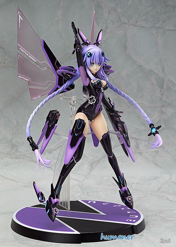 FIGURERICH バンナの飛行夢 purple 1/1 フィギュア Wing 1/7 Hyperdimension Neptunia Purple Heart Character