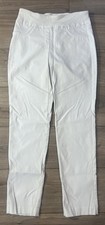 Ruby Road Womens White Pull On Elastic Waist ...