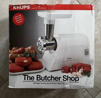 Krups Electric Meat Grinder The Butcher Shop Model #402 Made in