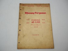 Motore Perkins AD3.152 per Massey Ferguson MF 135 140 148 152 lista ricambi