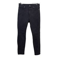 Lucky Brand Skinny Ankle Jeans Womens Uni Fit Size 3 27-29 Black High Rise