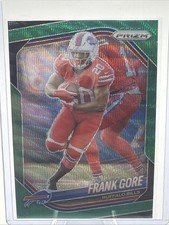 2025 Panini Prizm Frank Gore Green Wave #140 Buffalo Bills