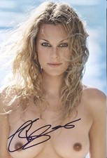 CHRISTINA SURER,  Autogramm/Autograph in 10x15 cm Photo, SEXY