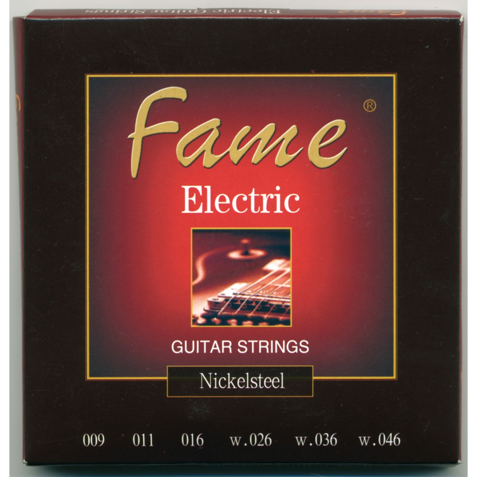 Fame E-Gitarrensaiten Круглая насадка 09-46 никелированная 1890₽