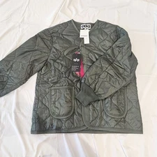 Comme Des Garcons CDG x Alpha Industries Rider Jacket Khaki 137963837