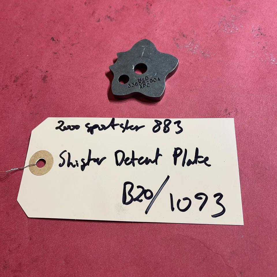 Harley Davidson Sportster 1200 & 883 Transmission Shift Shifter Detent Plate - Image 4 of 4