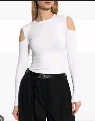 Max Mara Vik Cold Shoulder Top XS