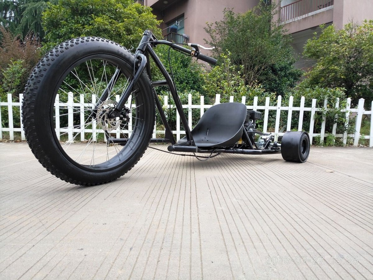 MOTORISED DRIFT TRIKE HUFFY SLIDER FAT BOY GOKART DRIFTING