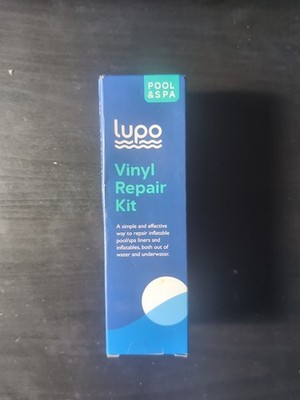 Lupo 12 Piece Vinyl Repair Kit Swimming Pool Rafts Floats Air Matress