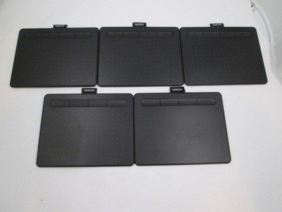 Lot of 5 Wacom Intuos Graphics Drawing Tablet Black CTL-4100, tablet only