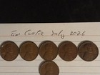 24-Piece 1950s Lincoln Wheat Cent Lot P D S Mints 1950-1959 Copper Pennies  — photo 2