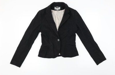 Schwarzer Blazer Damen UK-Größe 6 H&M normal
