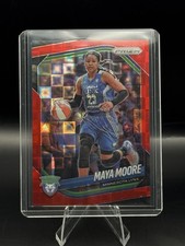 2025 WNBA Prizm Maya Moore Prizm Card #135 Red Pandora /199