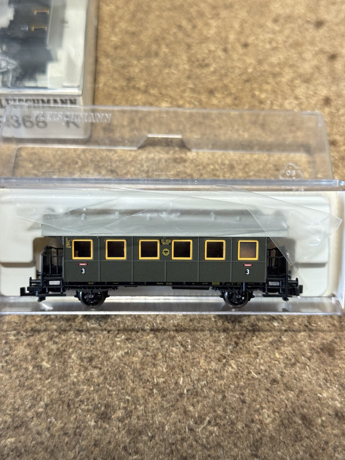 Fleischmann 8092 K carrozza Passeggeri 3cl DRG 2 Assi scala N