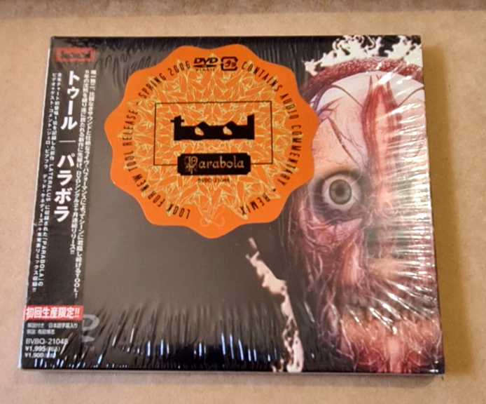 Tool Parabola DVD Single JAPAN DIGIPACK VERSION + OBI nt CD BVBQ