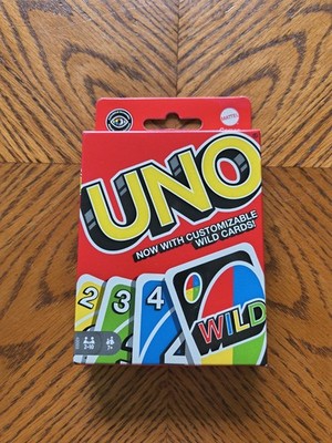 UNO Original Card Game Mattel Brand New Factory Sealed Standard Deck