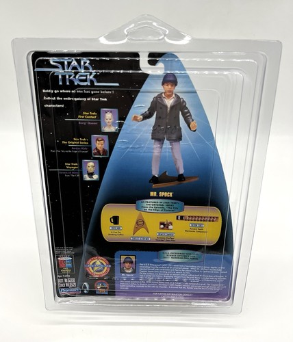 Star Trek TOS Mr. Spock Warp Factor Series 5 with The Playmates Protector 1998 - Picture 4 of 16