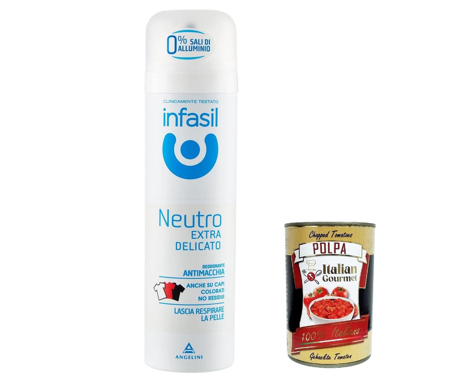 Infasil Extra Delicato déodorant spray 150 ml lot de 6 avec pulpe de fruits 400g