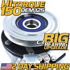 Hitorque 150ftlb (oem 125) Bigbearing Pto Clutch For John Deere Am126100