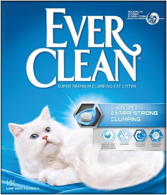 Katzenstreu Ever Clean extrastark 10-20l duftstofffrei | klumpend