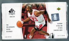 2003-04 SP Authentic Basketball Hobby Box
