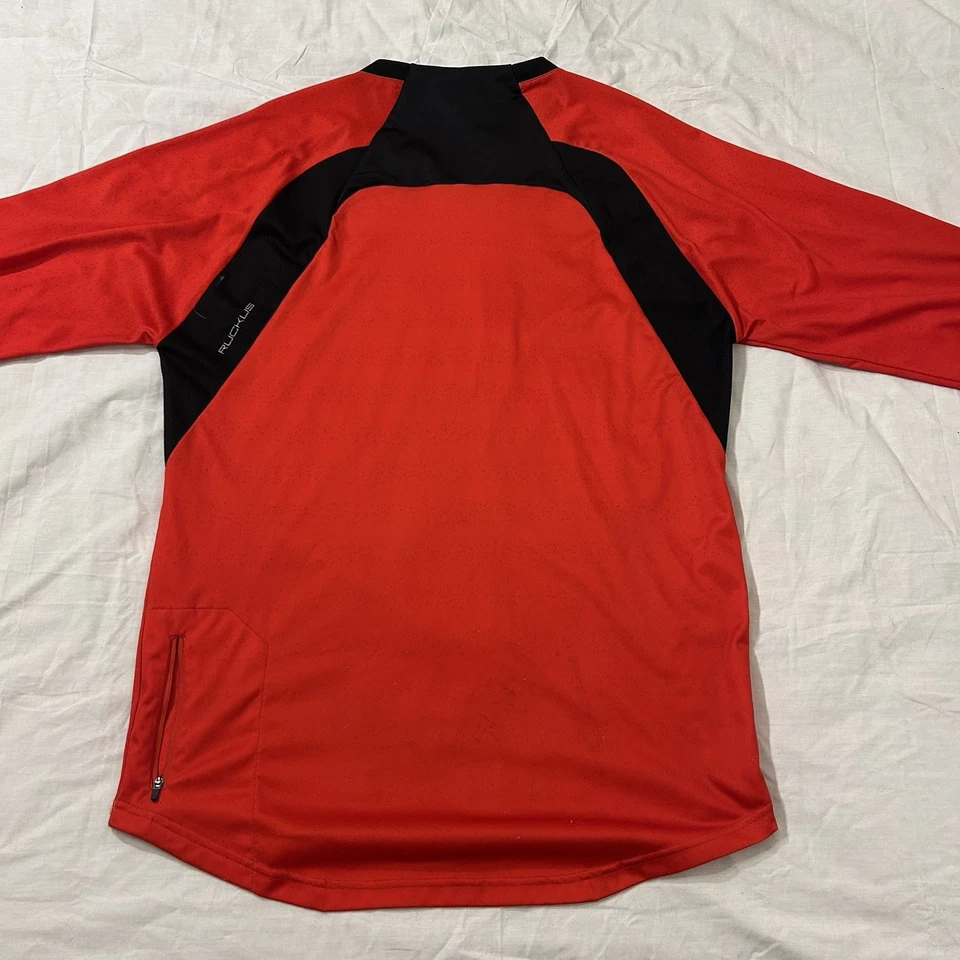 Troy Lee Designs TLD Ruckus Manga 3/4 Jersey Bolsillo Rojo MTB Descenso Bicicleta Foto 4 de 4