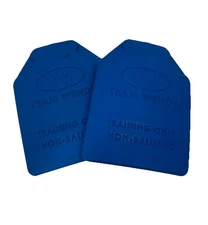 Team Wendy Non-Ballistic Training Plates, Airsoft 8.75" x 11.75" 2-Pack